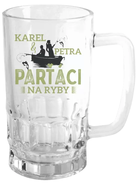 Půllitr Parťáci na ryby
