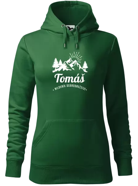 Dámská mikina Milovník dobrodružství