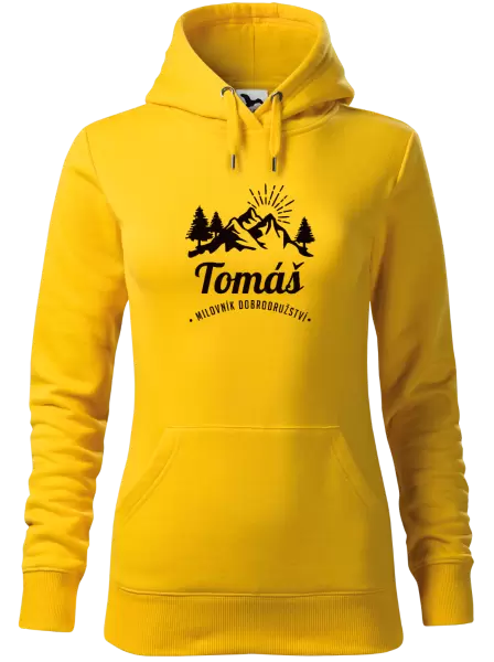 Dámská mikina Milovník dobrodružství