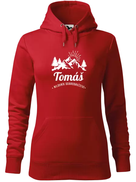 Dámská mikina Milovník dobrodružství