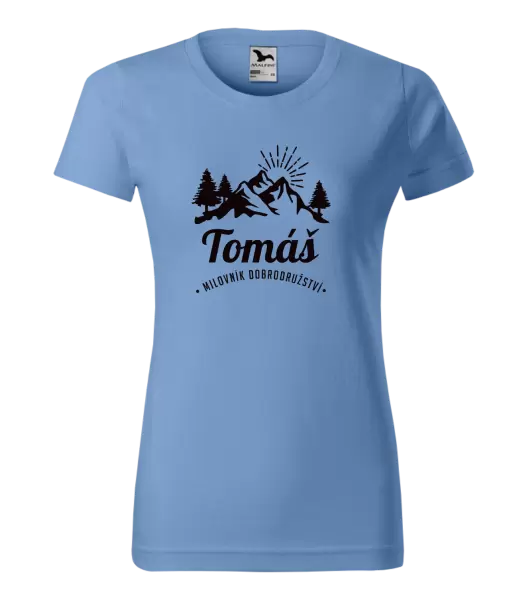 Dámské tričko Milovník dobrodružství