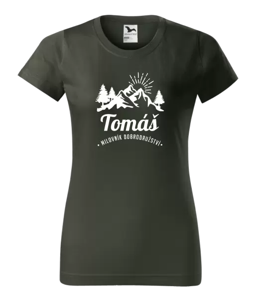 Dámské tričko Milovník dobrodružství