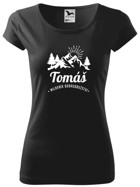 Dámské tričko Milovník dobrodružství