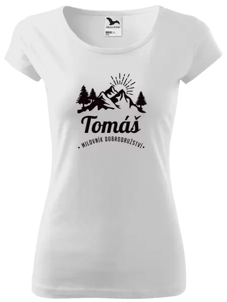 Dámské tričko Milovník dobrodružství