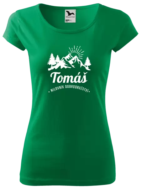 Dámské tričko Milovník dobrodružství