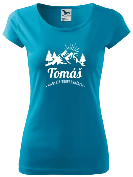 Dámské tričko Milovník dobrodružství