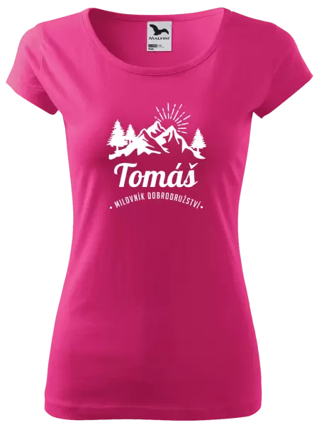 Dámské tričko Milovník dobrodružství