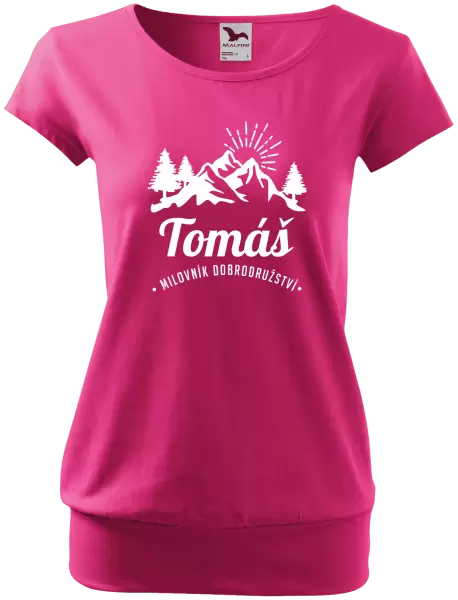 Dámské tričko Milovník dobrodružství