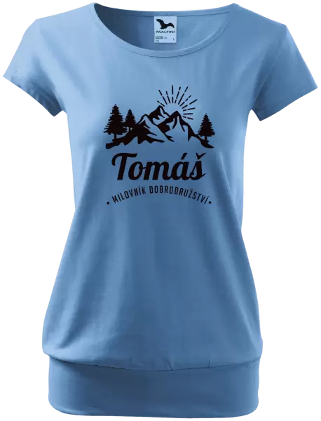 Dámské tričko Milovník dobrodružství