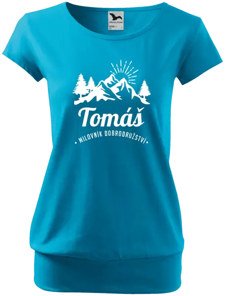 Dámské tričko Milovník dobrodružství