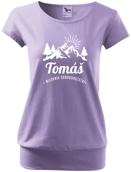 Dámské tričko Milovník dobrodružství