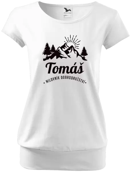 Dámské tričko Milovník dobrodružství