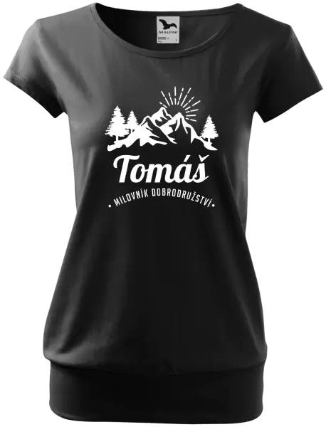 Dámské tričko Milovník dobrodružství