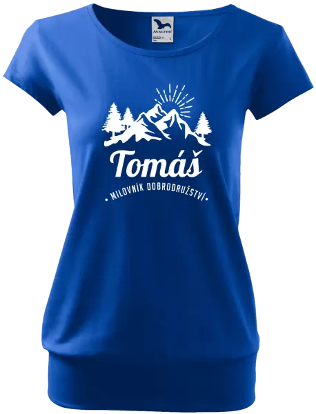 Dámské tričko Milovník dobrodružství