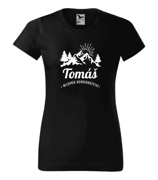 Dámské tričko Milovník dobrodružství