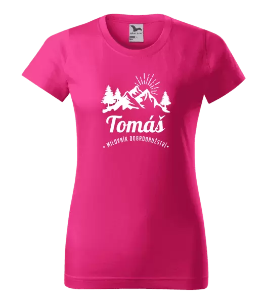 Dámské tričko Milovník dobrodružství