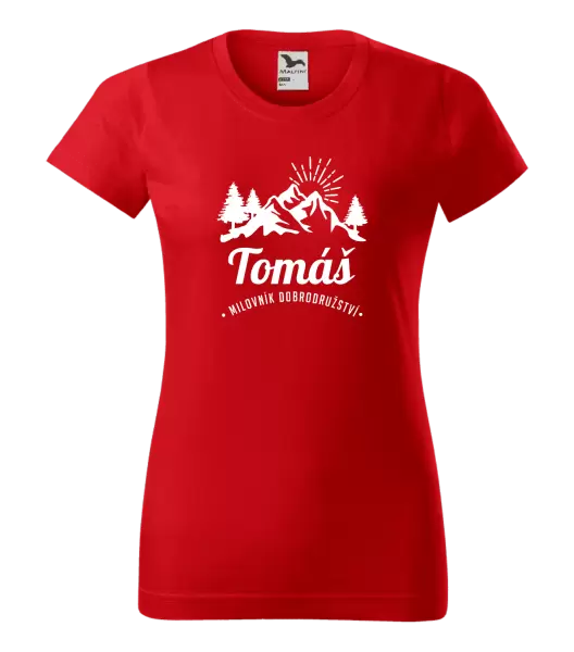 Dámské tričko Milovník dobrodružství