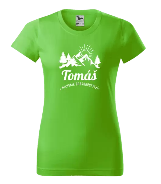 Dámské tričko Milovník dobrodružství