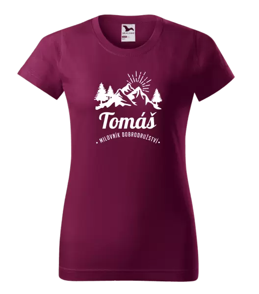 Dámské tričko Milovník dobrodružství