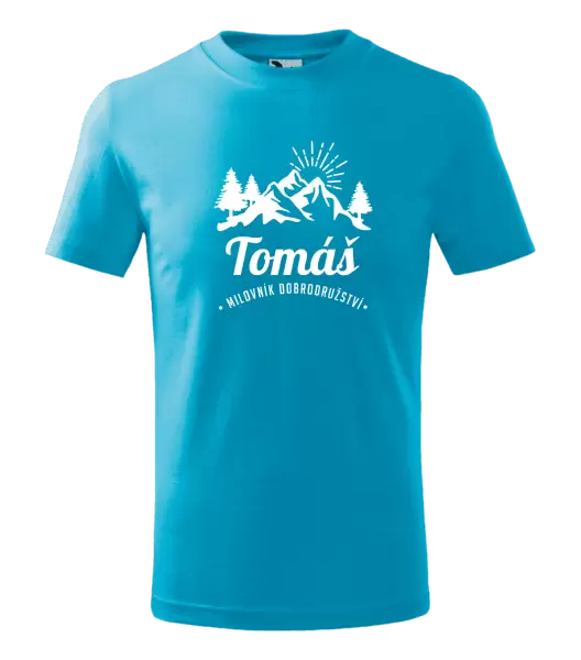 Dětské tričko Milovník dobrodružství