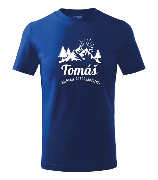 Dětské tričko Milovník dobrodružství