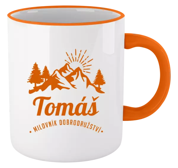 Hrnek Milovník dobrodružství