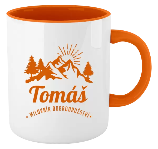 Hrnek Milovník dobrodružství