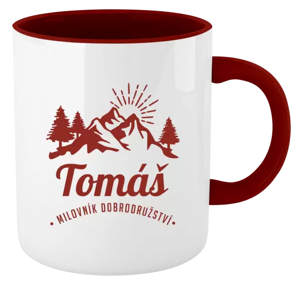 Hrnek Milovník dobrodružství