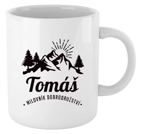 Hrnek Milovník dobrodružství