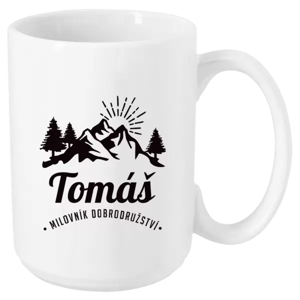 Hrnek Milovník dobrodružství