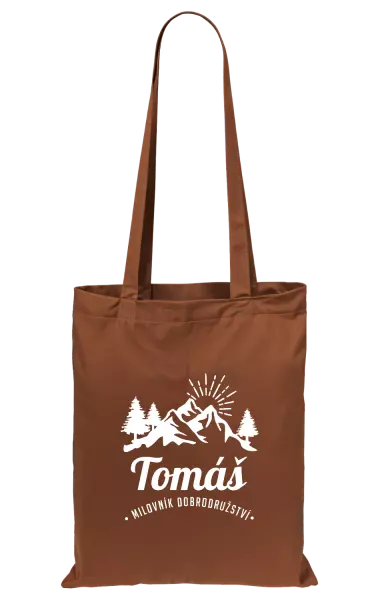Látková taška Milovník dobrodružství