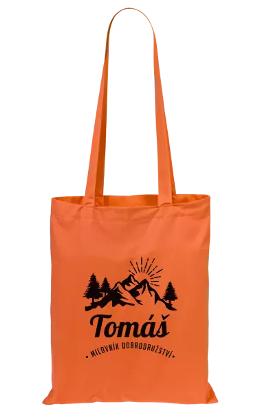 Látková taška Milovník dobrodružství
