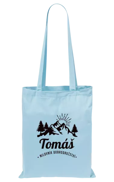 Látková taška Milovník dobrodružství