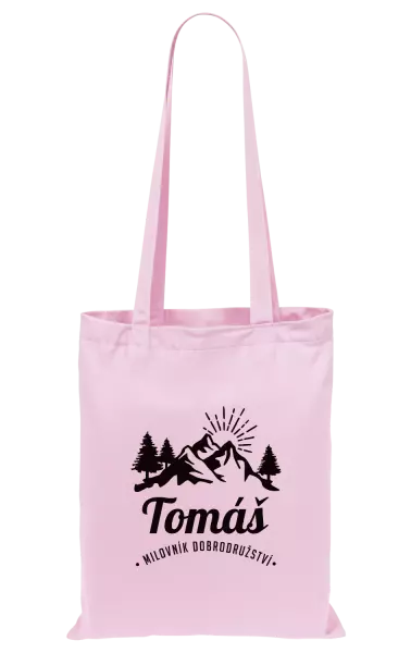 Látková taška Milovník dobrodružství