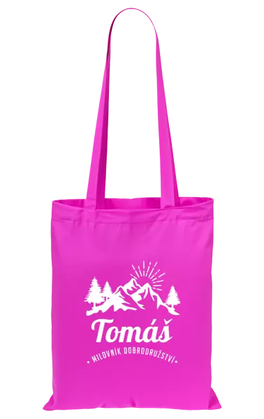 Látková taška Milovník dobrodružství