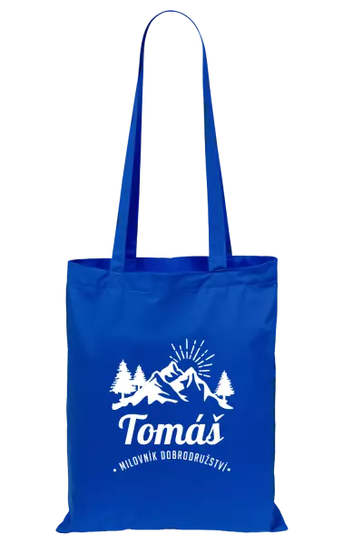 Látková taška Milovník dobrodružství