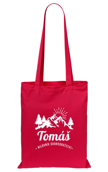 Látková taška Milovník dobrodružství