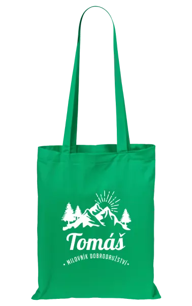 Látková taška Milovník dobrodružství