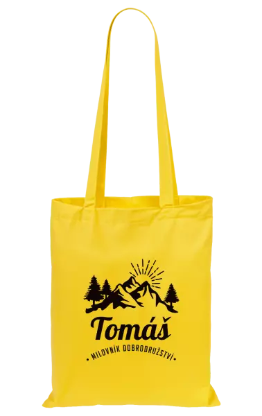 Látková taška Milovník dobrodružství