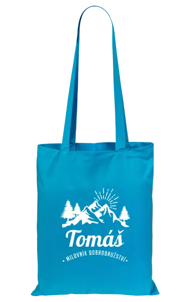 Látková taška Milovník dobrodružství