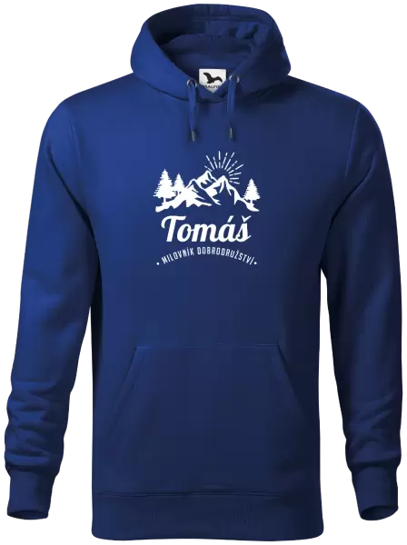 Pánská mikina Milovník dobrodružství