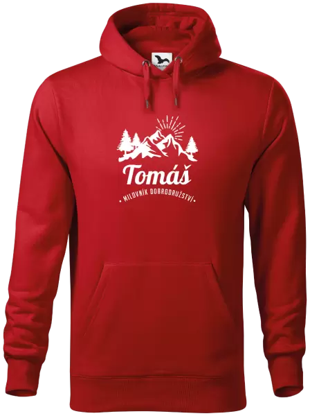 Pánská mikina Milovník dobrodružství