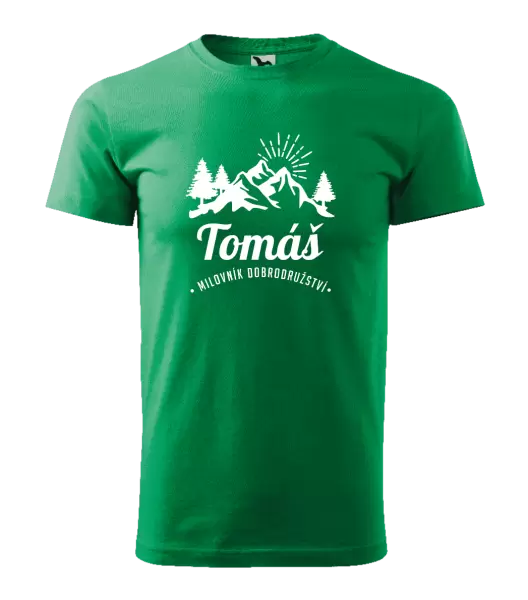 Pánské tričko Milovník dobrodružství