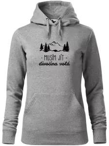 Dámská mikina Malfini Cape Musím jít, divočina volá