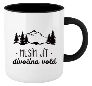 Hrnek Musím jít, divočina volá