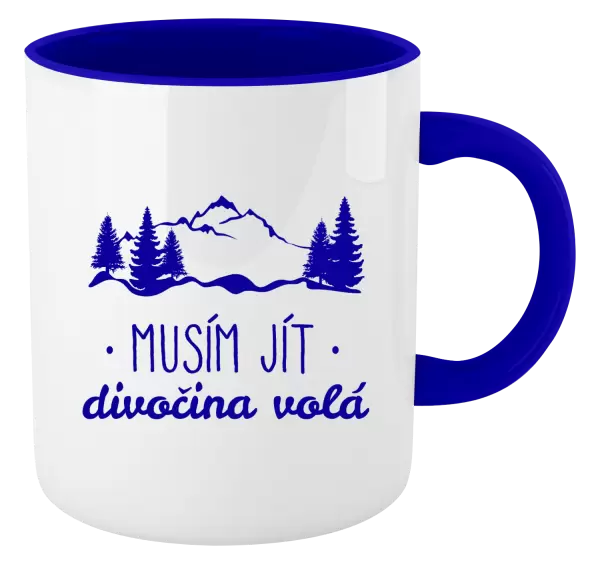 Hrnek Musím jít, divočina volá