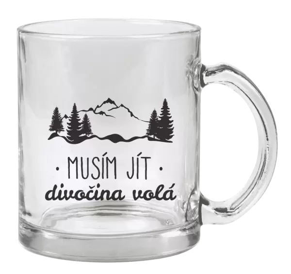 Hrnek Musím jít, divočina volá