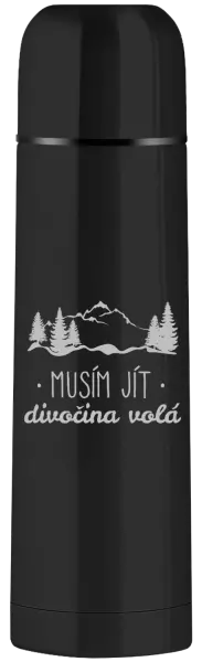 Termoska Musím jít, divočina volá