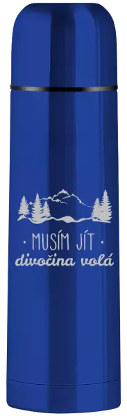 Termoska Musím jít, divočina volá