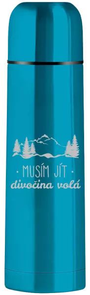 Termoska Musím jít, divočina volá